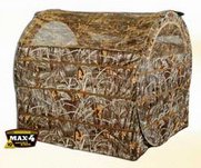 (853) Переносная засидка на гуся Ameristep `Hayhouse` с откидным верхом (на 2-х человек, цвет - Advantage® Max-4 ) (США)