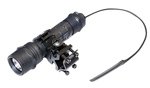 (86080-KIT) Тактический подствольный фонарь Ledwave C-1 BLACK в комплекте с креплением на оружие (А-30, или А-04, или А-03) и выносной кнопкой (А-65)