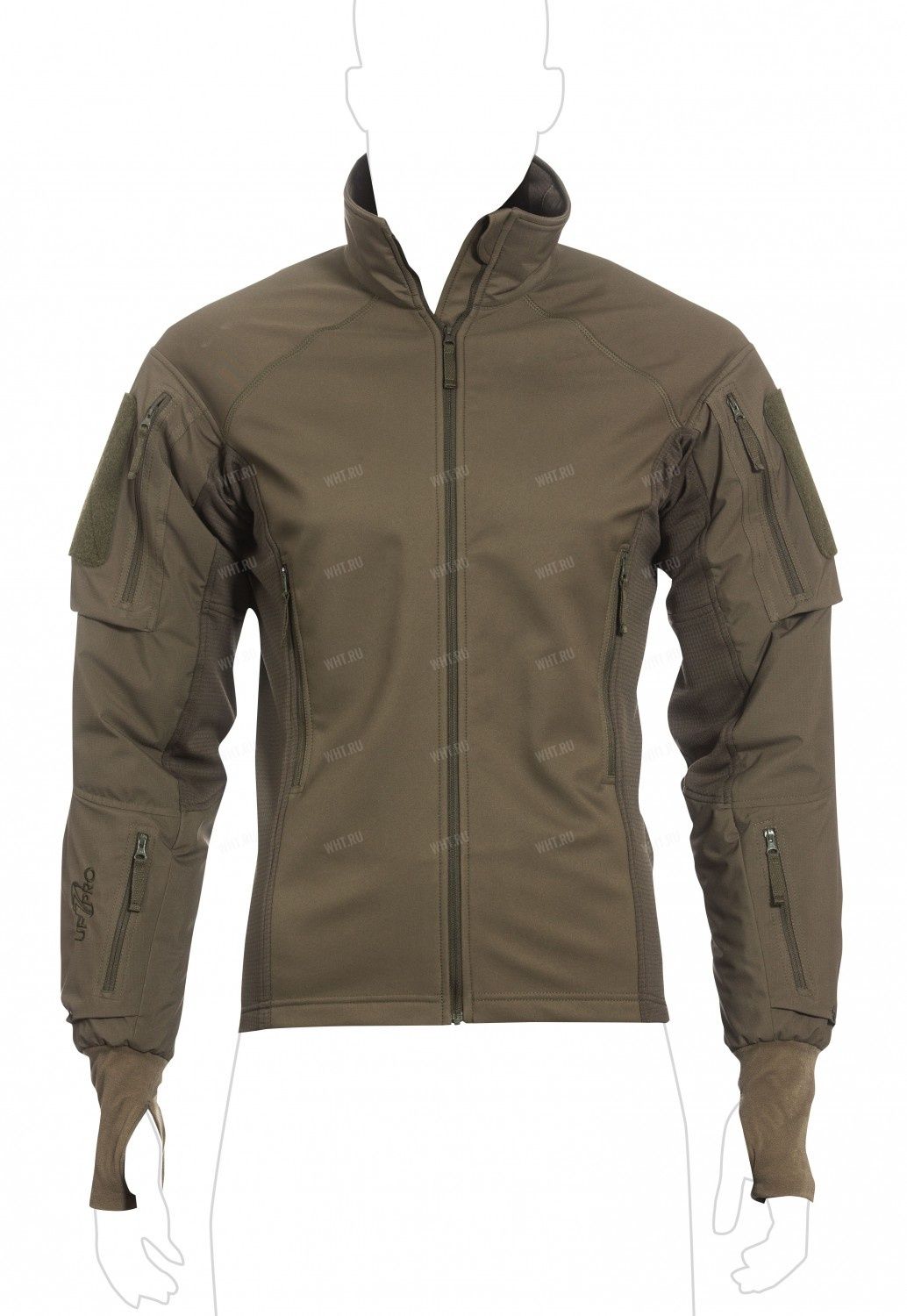 Куртка тактическая UF PRO Delta AcE Plus, цвет Brown Grey