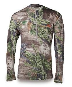 Пуловер с длинным рукавом FIRST LITE Llano QZ, камуфляж Realtree MAX-1 картинка анонса на сайте WHT.ru