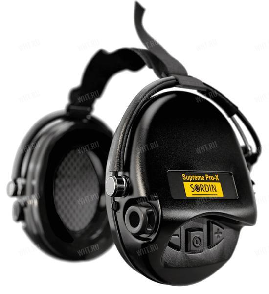 Активные наушники Sordin MSA Supreme PRO-X Neckband Black картинка анонса на сайте WHT.ru