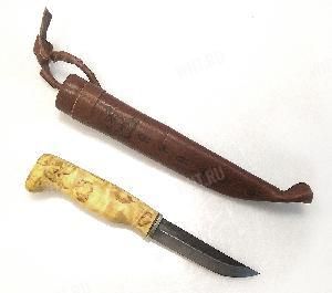 Лапландский нож "Visapuukko" (рукоять из карельской берёзы), Wood Jewel картинка анонса на сайте WHT.ru