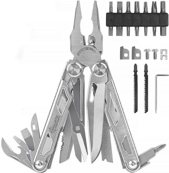 Мультитул тактический BALLISTIK Precision 2045 (инструмент 21в1, биты в комплекте) картинка анонса на сайте WHT.ru