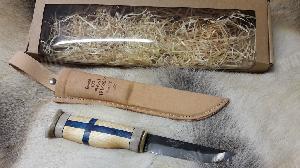 Лапландский охотничий нож "Suomi 100", юбилейный, Wood Jewel картинка анонса на сайте WHT.ru