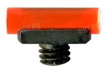 Мушка оптоволоконная EasyHit Classic Bead - резьба 5/40" (для ружей Mossberg), цвет- красный