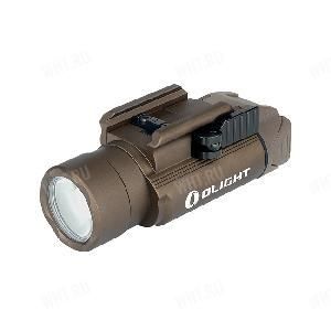 Подствольный фонарь Olight PL-Pro Valkyrie Desert Tan, 1500 Лм, 280 м, аккум. 900 мА/ч
