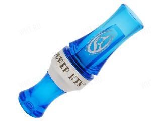 (Z411) Манок на утку  Zink Calls Power Hen 2 Double Magnum Reed, Blue, акрил картинка анонса на сайте WHT.ru