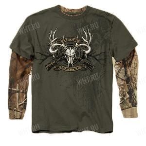 Толстовка BUCK WEAR Deer Hunter Core, цвет болотный картинка анонса на сайте WHT.ru
