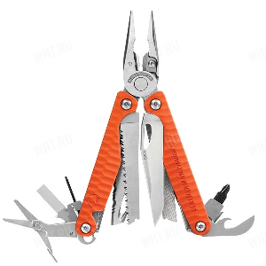 Мультитул LEATHERMAN CHARGE PLUS G10, оранжевый картинка анонса на сайте WHT.ru