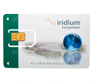 Карта оплаты Iridium 150 минут 2 месяца картинка анонса на сайте WHT.ru