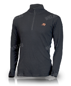 Бадлон FIRST LITE Chama EXP утепленный, 1/4 zip, цвет чёрный картинка анонса на сайте WHT.ru