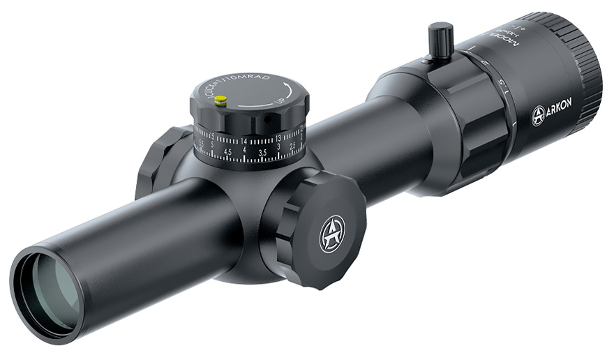 Оптический прицел ARKON Model A 1-10х28 (30 мм) FFP, марка MA10D-MRAD картинка анонса на сайте WHT.ru