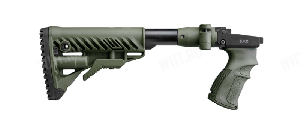 Снайперский складной телескопический приклад для СВД/Тигр М4 SVD (олива) картинка анонса на сайте WHT.ru