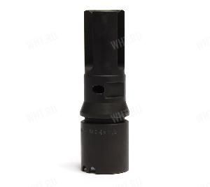 Пламегаситель QD SILENCER.SYSTEMS, трёхщелевой "Камертон" .366ТКМ, резьба M24x1,5 картинка анонса на сайте WHT.ru