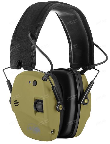 Активные наушники ShotTime 30BT c Bluetooth, NRR 22dB, цвет корпуса - зелёный картинка анонса на сайте WHT.ru