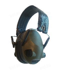 Активные наушники S.S.TACTICAL, 20 NRR (цвет корпуса - зеленый) картинка анонса на сайте WHT.ru