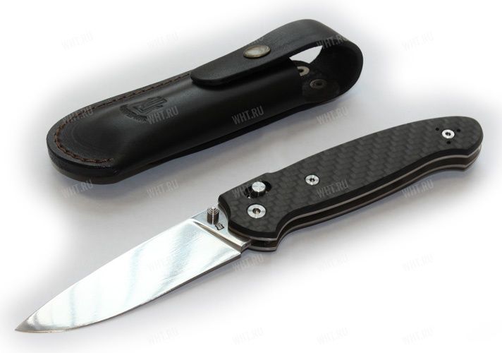 Нож "Скаут", складной, рукоять карбон, сталь К340