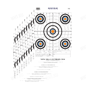 Мишени ACCU-BLUE Targets Range, размер 30х46 см от DO-ALL (упаковка 10 шт.) картинка анонса на сайте WHT.ru