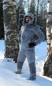 Зимний костюм для охоты North Coast Arctic (Арктик), цвет - серый  картинка анонса на сайте WHT.ru
