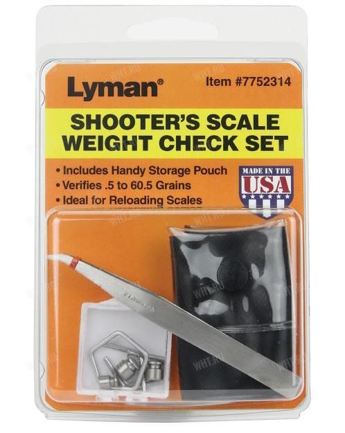 Набор гирь для проверки весов Lyman