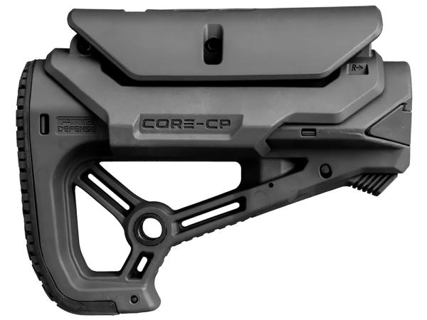 Приклад FAB Defense GL-CORE S CP со щекой (чёрный) картинка анонса на сайте WHT.ru
