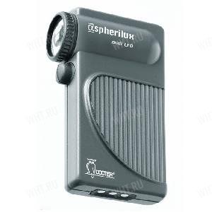 Фонарь Docter Spotlight Aspherilux LED + зарядное устройство картинка анонса на сайте WHT.ru