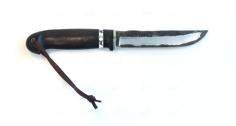 Нож SANDER "Лиман", клинок - ламинат ШХ15 в обкладках, рукоять - граб/кориан, "скрим-шоу" "Охота"