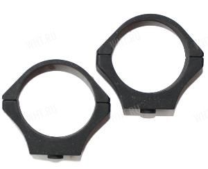 Кольца SAKO/Tikka Optilock 34 мм, Low (низкие), F (фасфатированые), BH=7 мм картинка анонса на сайте WHT.ru