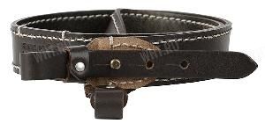Ремень ружейный WESTERN, двухслойный, регулируемый (100-110 см), черный картинка анонса на сайте WHT.ru