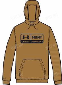 Толстовка UА Hunt Pill, цвет - Mocassin-Academy картинка анонса на сайте WHT.ru