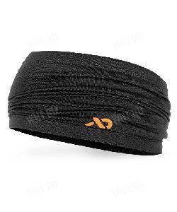 Головная повязка-шарф FIRST LITE Headband, цвет черный картинка анонса на сайте WHT.ru