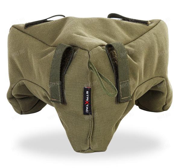 Упор набивной трёхпалый для стрельбы (с наполнителем), Cordura® 1000D (олива)