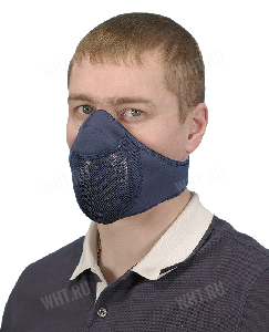 Тепловая полумаска SAYVER синяя картинка анонса на сайте WHT.ru