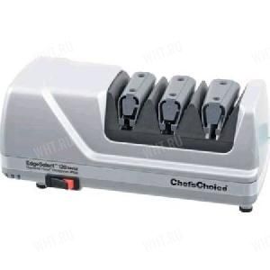 Электрический станок для заточки ножей Chef's Choice 120BM, 3-х этапный, цвет Brushed Metal картинка анонса на сайте WHT.ru