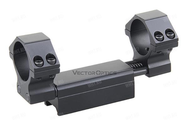 Моноблок для пружинно-поршневой пневматики VECTOR Zero Recoil на призму 11 мм, ø25.4 мм, BH=22,3 мм картинка анонса на сайте WHT.ru