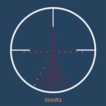 Прицельная марка SKMR3 в прицелах Kahles K624i 6-24x56
