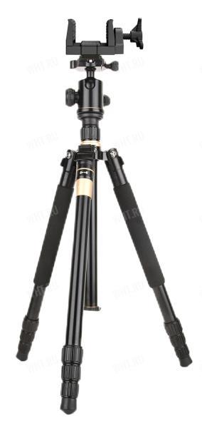 Штатив для стрельбы RifleSpec DUO (+ монопод) c платформой-зажимом (1,7 м) картинка анонса на сайте WHT.ru