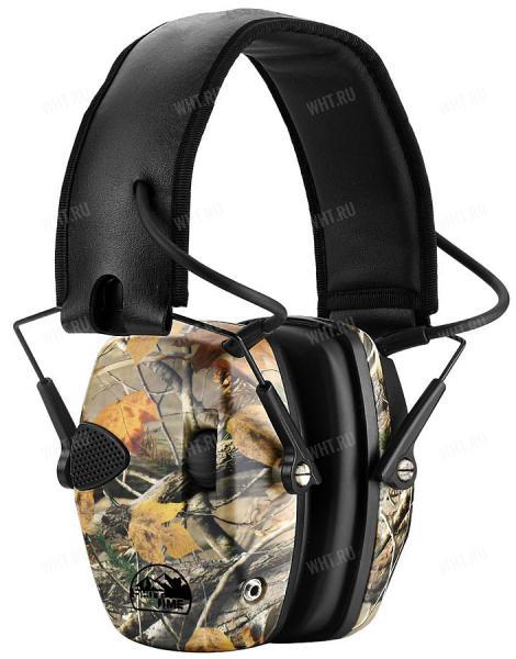 Активные наушники SHOTTIME 32, NRR 22дБ, цвет корпуса - Camo картинка анонса на сайте WHT.ru