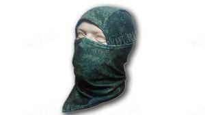 Балаклава для холодной погоды - ЕТИ Флис, камуфляж - Цифра РФ картинка анонса на сайте WHT.ru