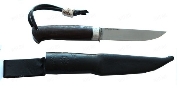 Нож "Барбус", рукоять венге, рог, сталь Х12Ф1