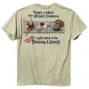 Футболка мужская BUCK WEAR There`s a place, цвет песочный картинка анонса на сайте WHT.ru