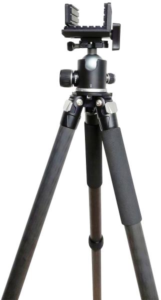 Штатив для стрельбы Carbon RifleSpec DUO (+ монопод) с шаровой головой 50 мм и платформой-зажимом (1,7 м) картинка анонса на сайте WHT.ru