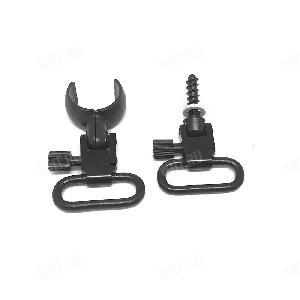 Комплект б/c антабок Uncle Mike's QD® Super Swivels, ширина  25,4 мм, c креплением на ствол 12 кал. картинка анонса на сайте WHT.ru