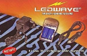 Зарядное устройство LEDWAVE для аккумуляторов типа CR123 от сети 220 В картинка анонса на сайте WHT.ru