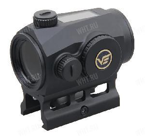 Коллиматорный прицел VECTOR Optics Scrapper 1x25 Solar Power Multi Reticles (2 MOA), с 2 кронштейнами на Weaver/Picatinny картинка анонса на сайте WHT.ru