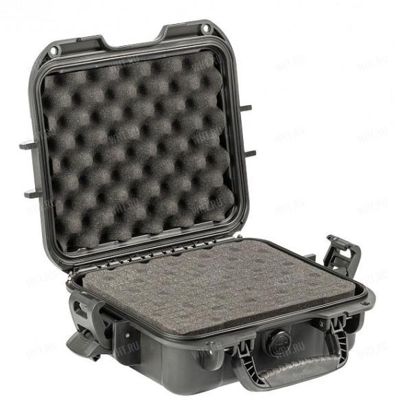 Кейс пластиковый ARMY EMB, 6.4 л, 261х212х116 мм, IP65 (чёрный) картинка анонса на сайте WHT.ru