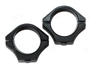 Кольца SAKO/Tikka Optilock 30 мм, Low (низкие), F (фасфатированые), BH=6 мм картинка анонса на сайте WHT.ru