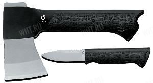 Набор GERBER Gator топор 25 см + нож 18 см картинка анонса на сайте WHT.ru