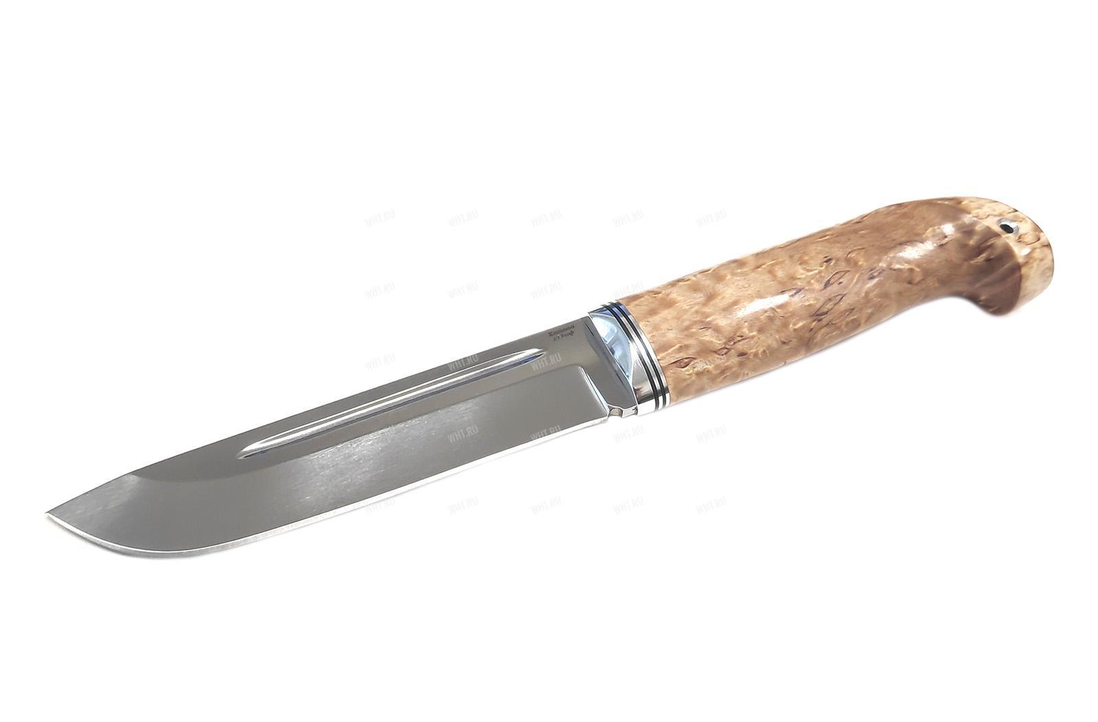 Нож охотничий "Медведь-3", сталь - Х12МФ кованая