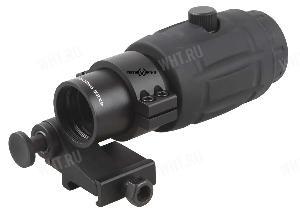 Увеличитель (магнифер) VECTOR Optics MAVERICK 4х26 (4х), H=36 мм, c откидным кронштейном Flip Side Mount картинка анонса на сайте WHT.ru